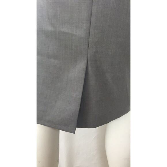 Calvin Klein Grey Cap Pleated Waist Sleeveless Dress sz. 8 - Picture 5 of 6